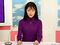 Japanese newscasters get their chance to shine on Bukkake TV